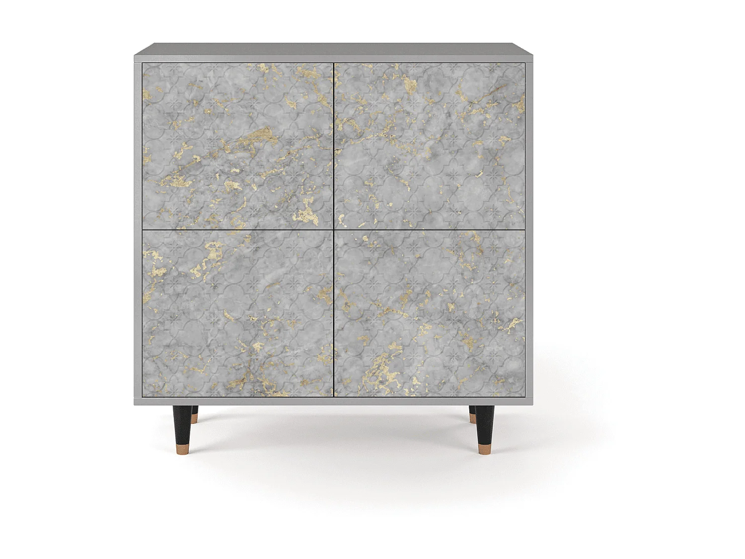 Buffet - 94x96x48 cm - BS3 - Mariana Trench, Gris