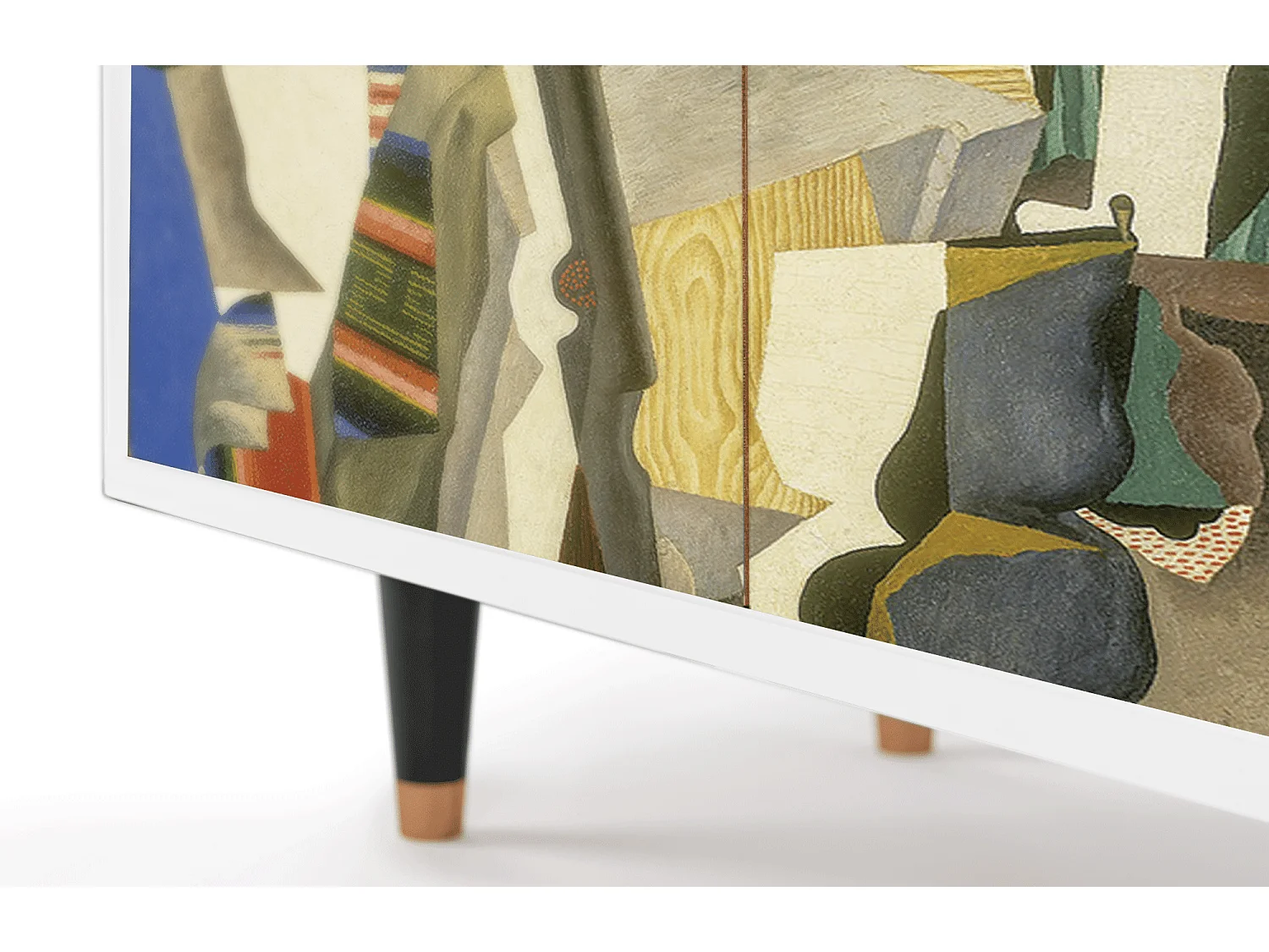 Buffet - 94x96x48 cm - BS3 - The Cubist Paintings , Blanc