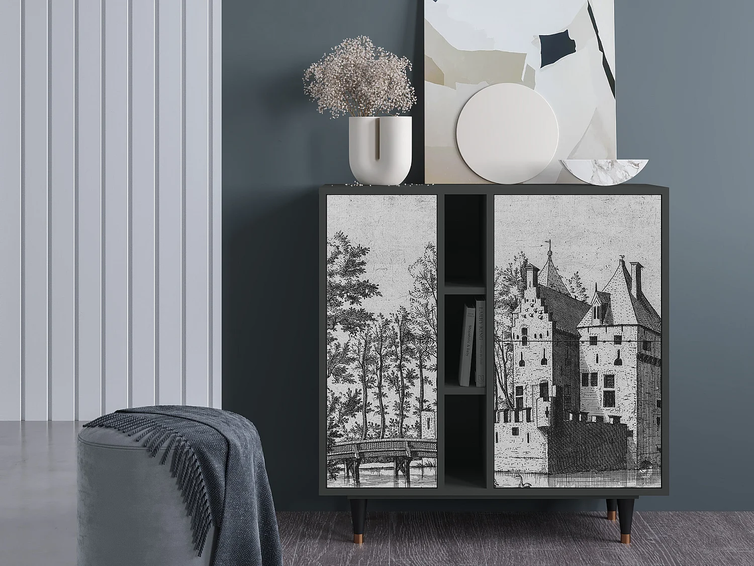 Buffet - 94х96х41 cm - BS5 - Castle by Breugel, Anthracite