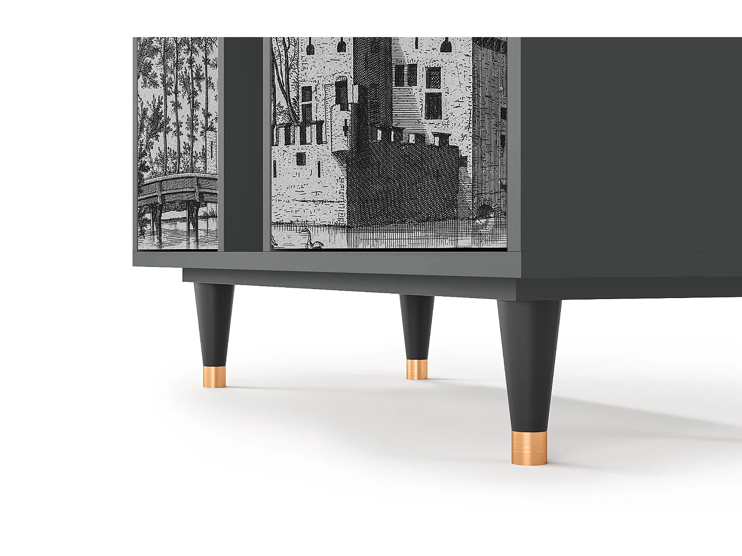 Buffet - 94х96х41 cm - BS5 - Castle by Breugel, Anthracite