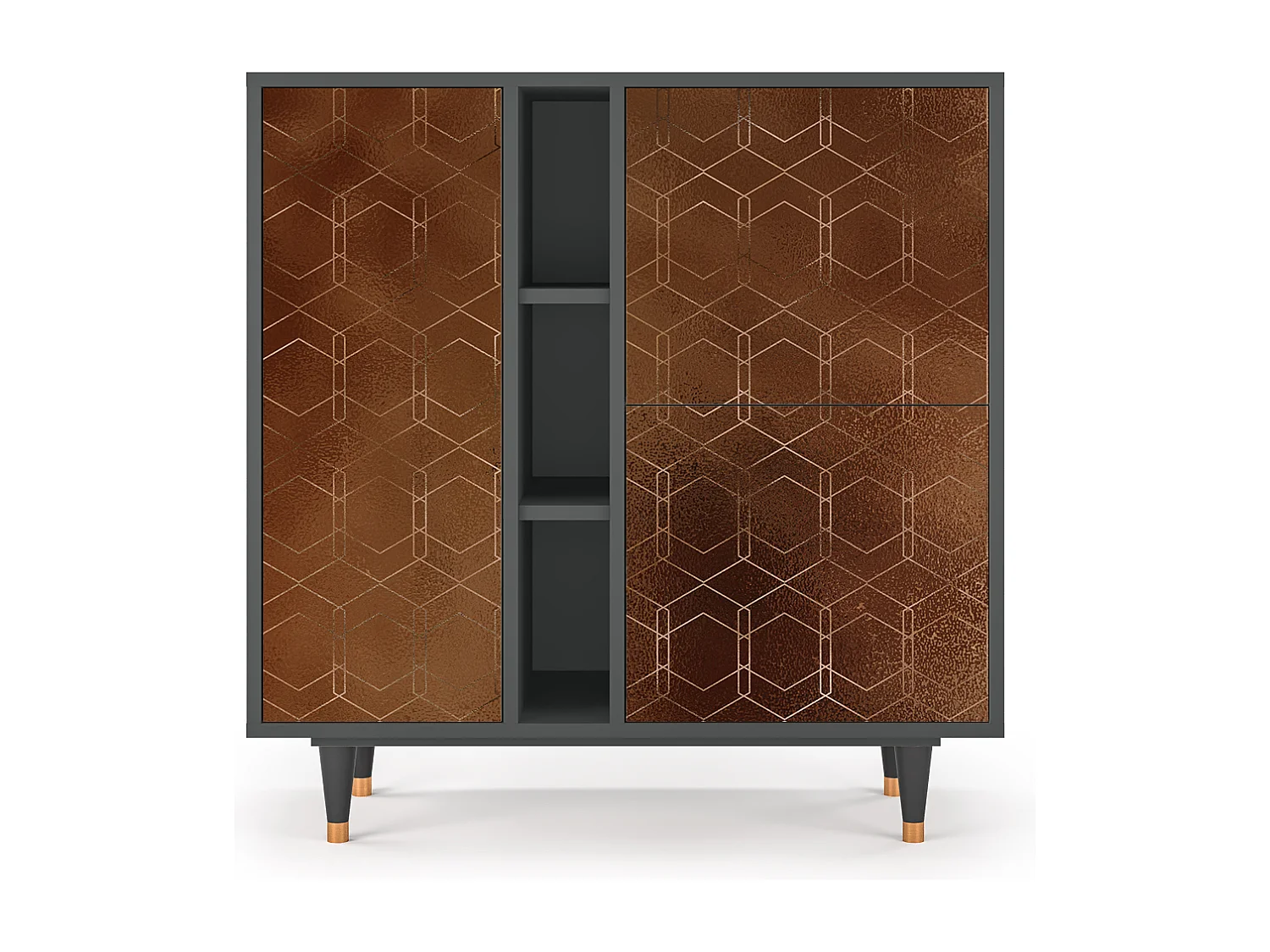 Buffet - 94х96х41 cm - BS5 - Chocolate Bar, Anthracite