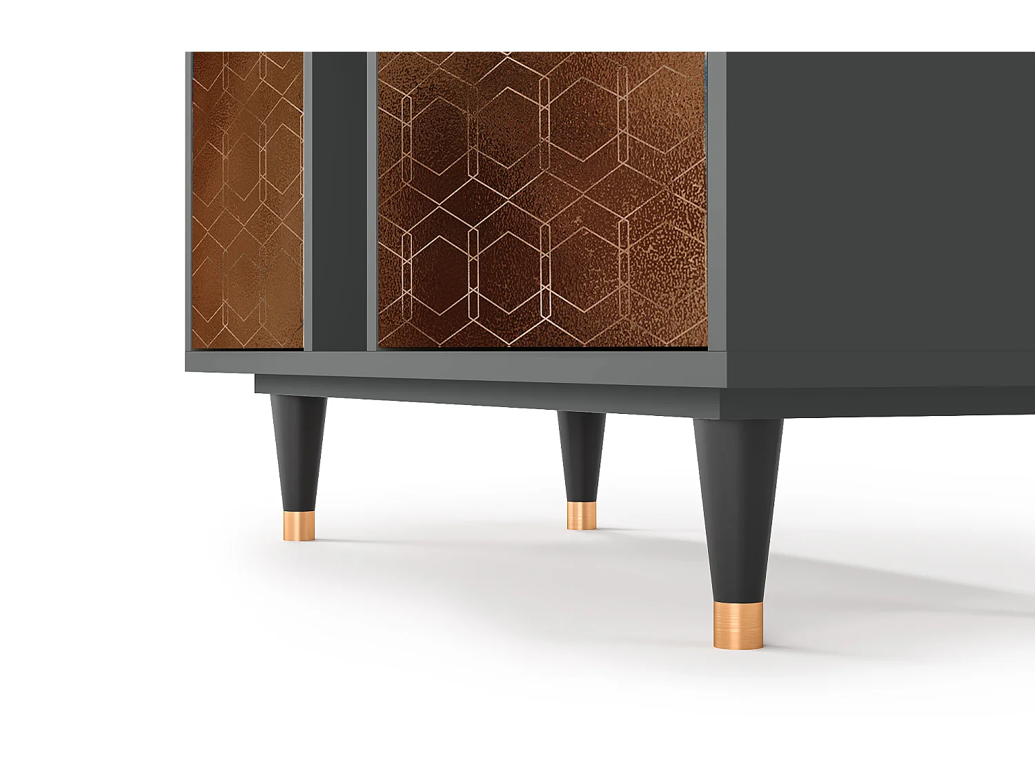 Buffet - 94х96х41 cm - BS5 - Chocolate Bar, Anthracite