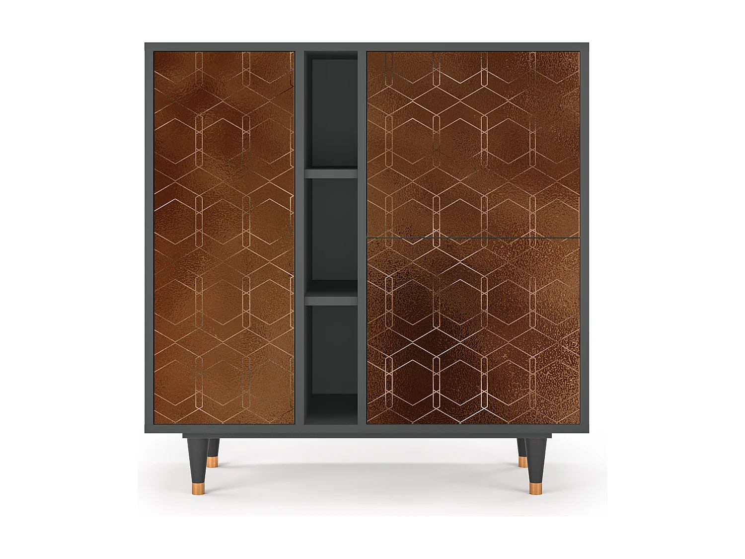 Buffet - 94х96х41 cm - BS5 - Chocolate Bar, Anthracite