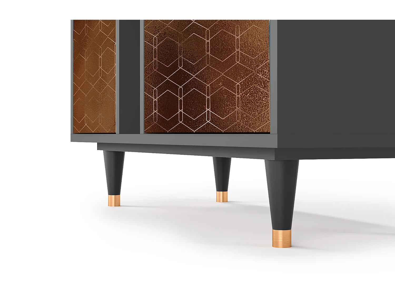 Buffet - 94х96х41 cm - BS5 - Chocolate Bar, Anthracite