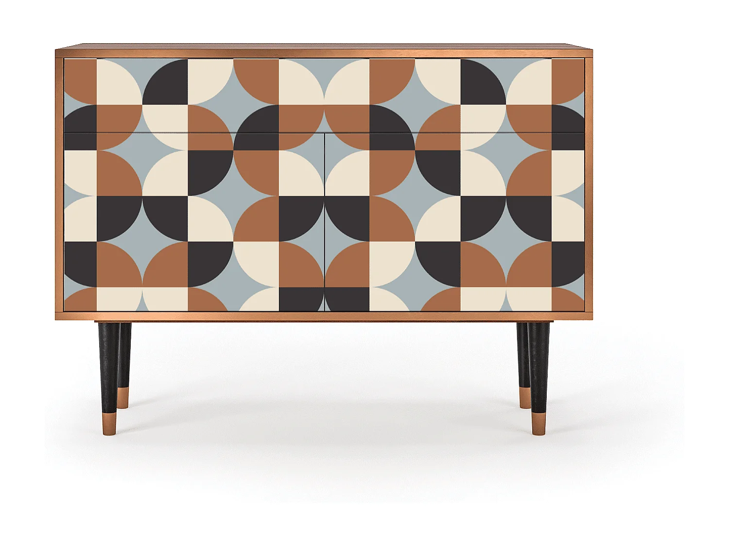 Buffet - 115x85x48 cm - BS4 - Brown Sensation, Noyer