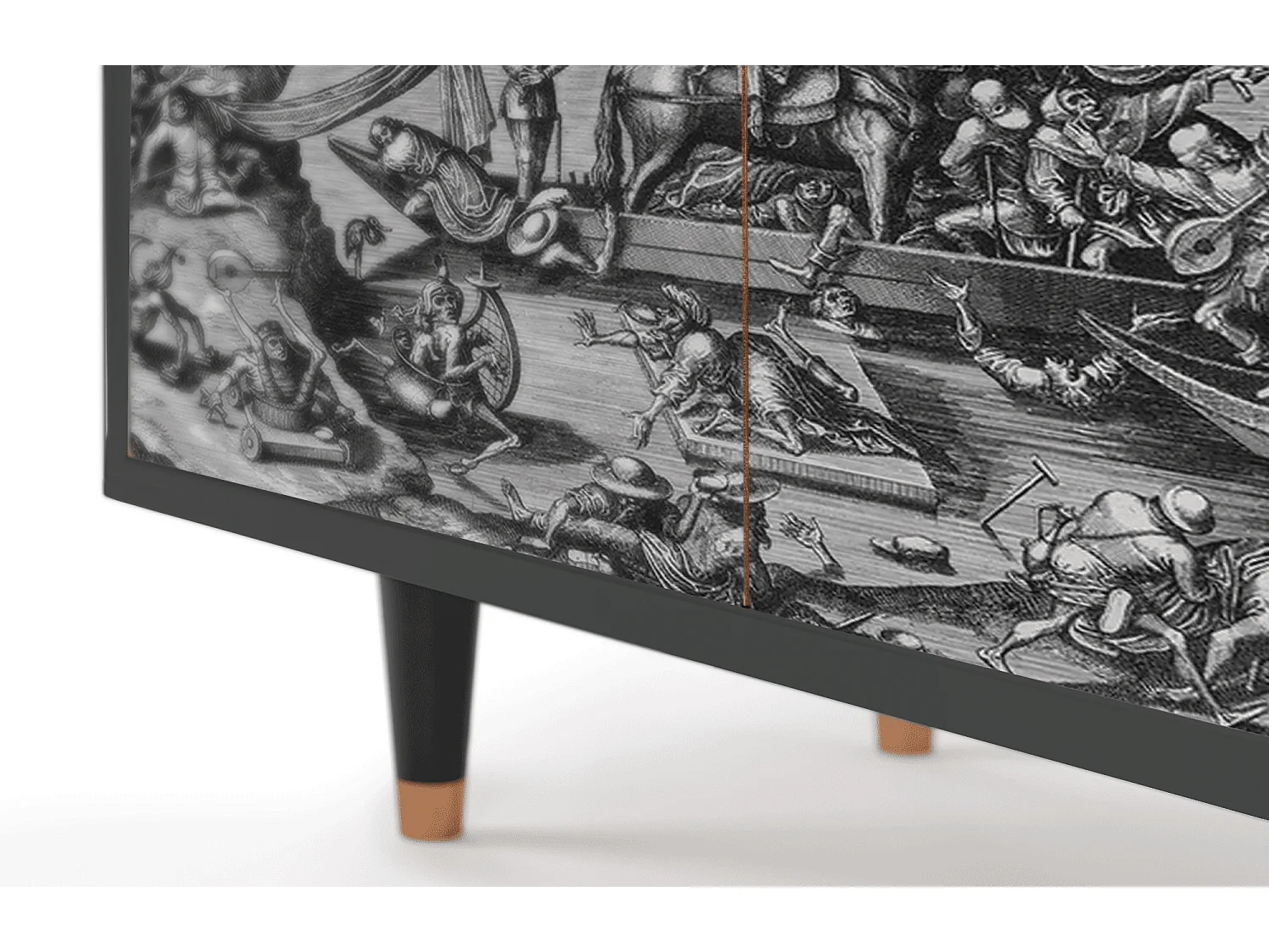 Aparador - 94x96x48 cm - BS3 - Saint Martin, Antracite