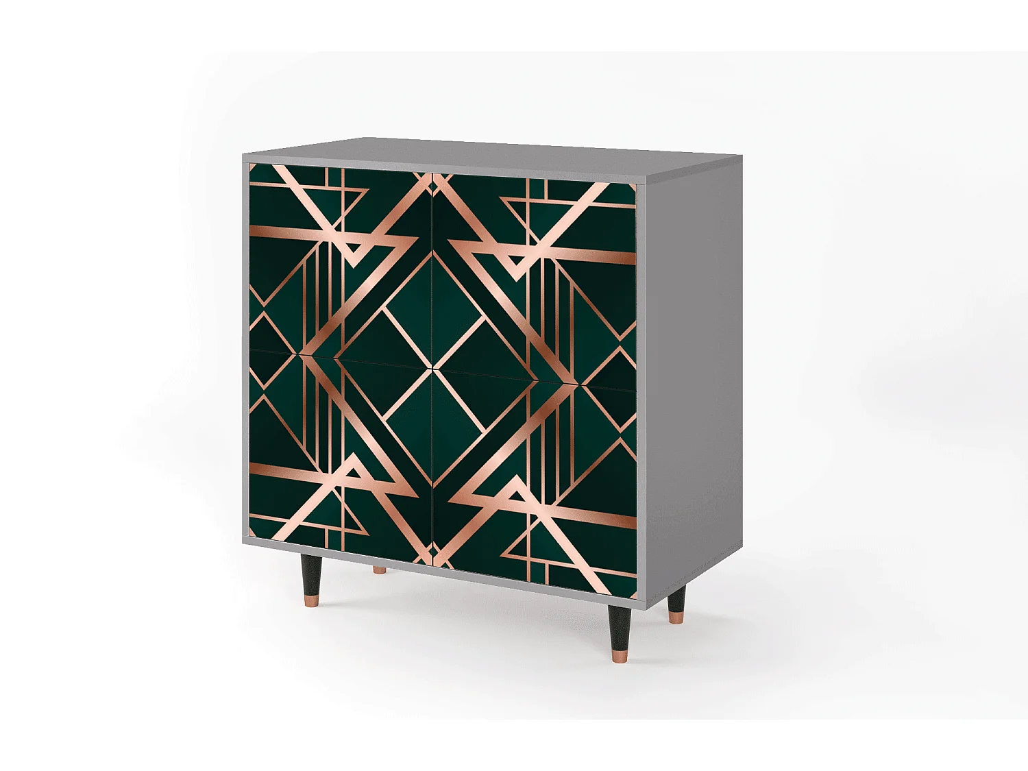 Credenza - 94x96x48 cm - BS3 - Emerald Gatsby, Grigio