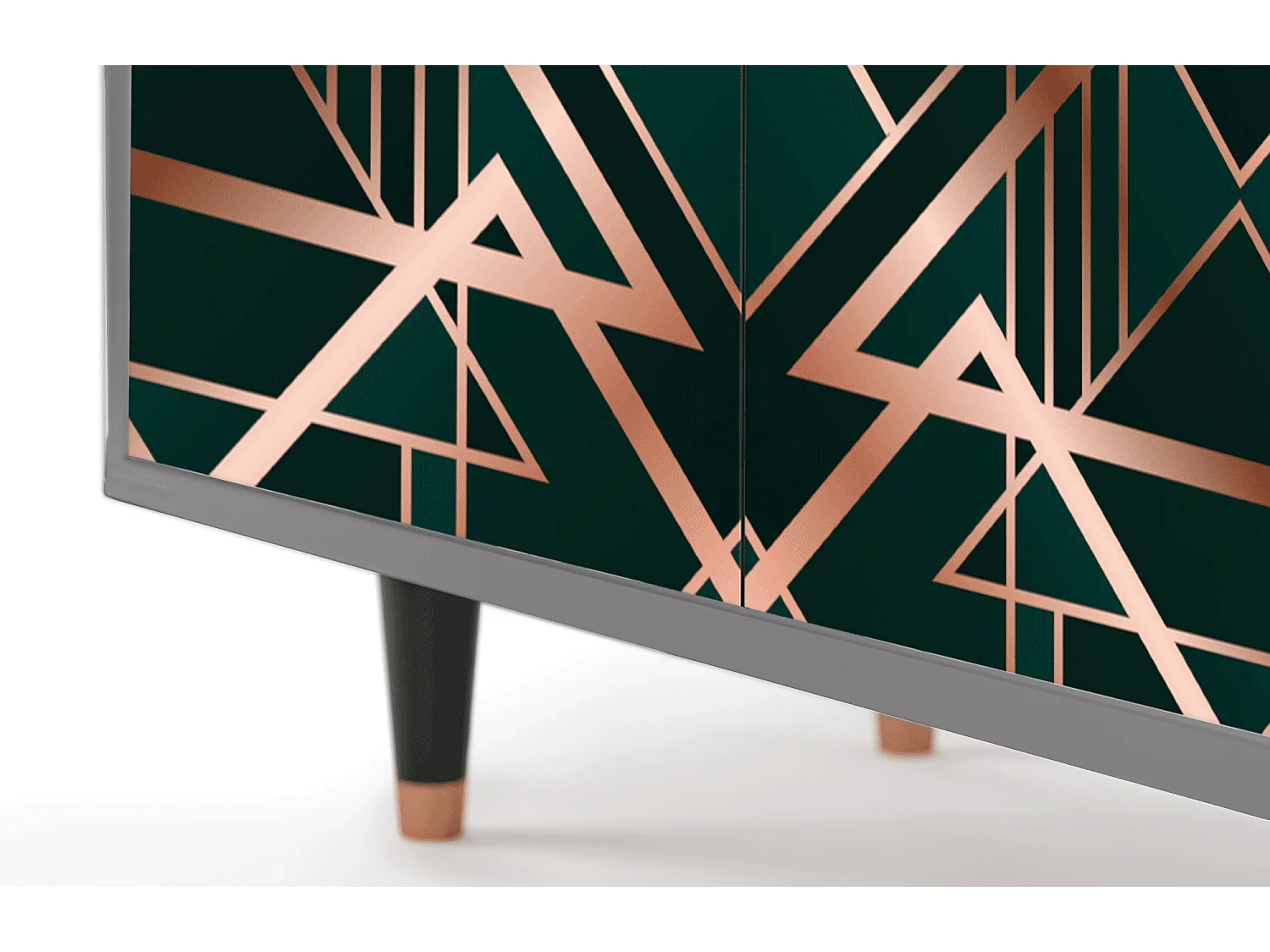 Sideboard - 94x96x48 cm - BS3 - Emerald Gatsby, Grau