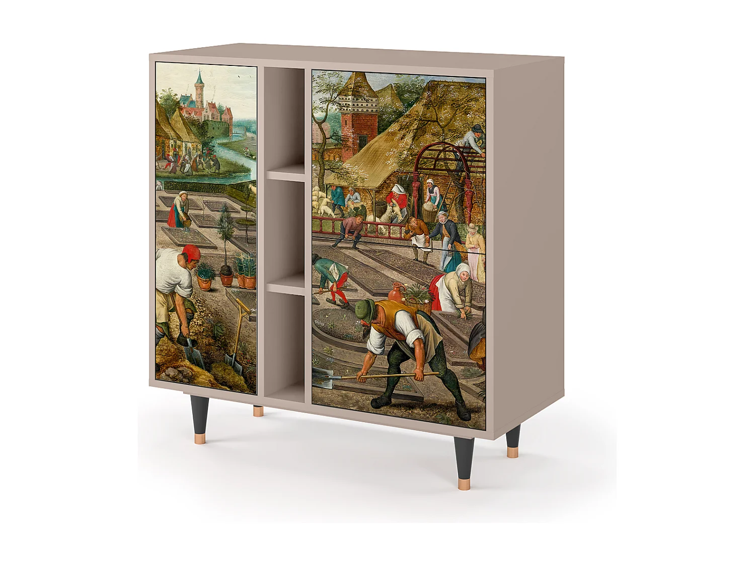 Buffet - 94х96х41 cm - BS5 - The Younger - Spring, Latte