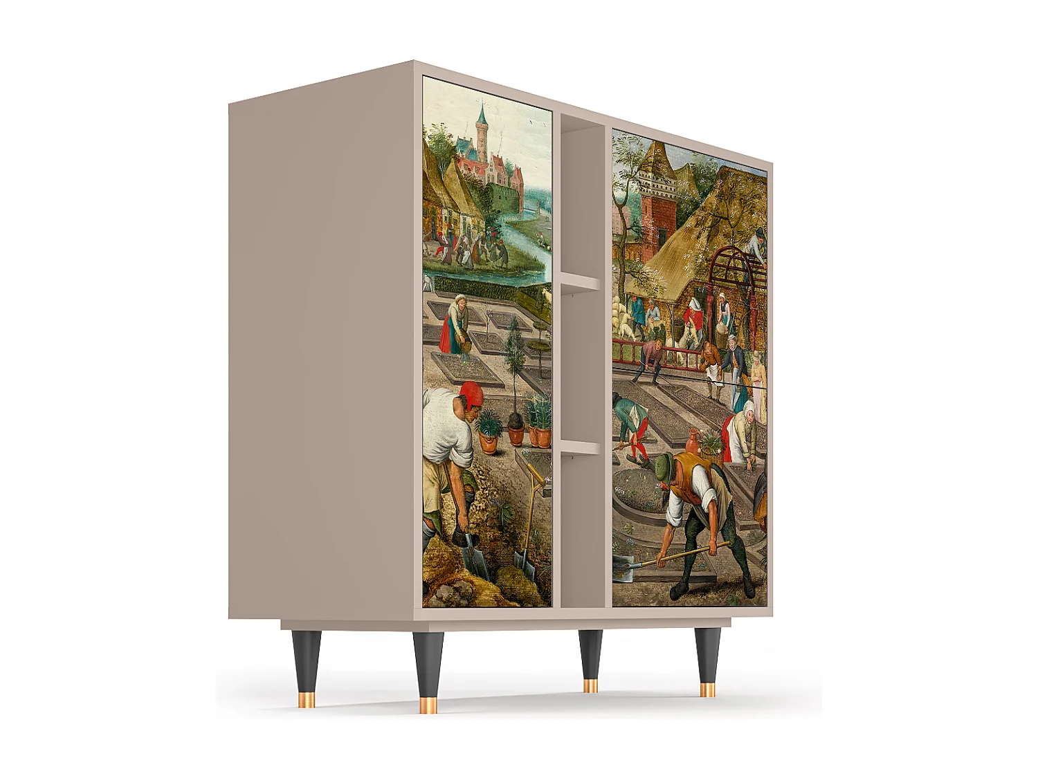 Buffet - 94х96х41 cm - BS5 - The Younger - Spring, Latte