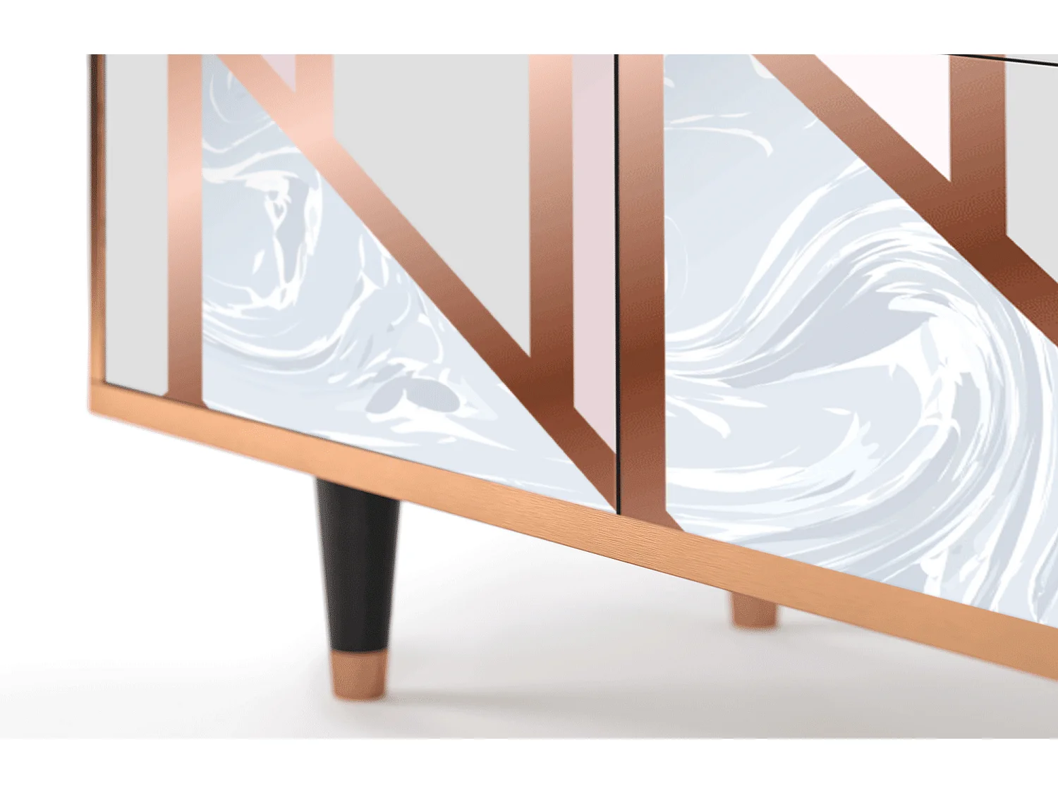 Credenza - 94x96x48 cm - BS3 - Champagne Story, Noce