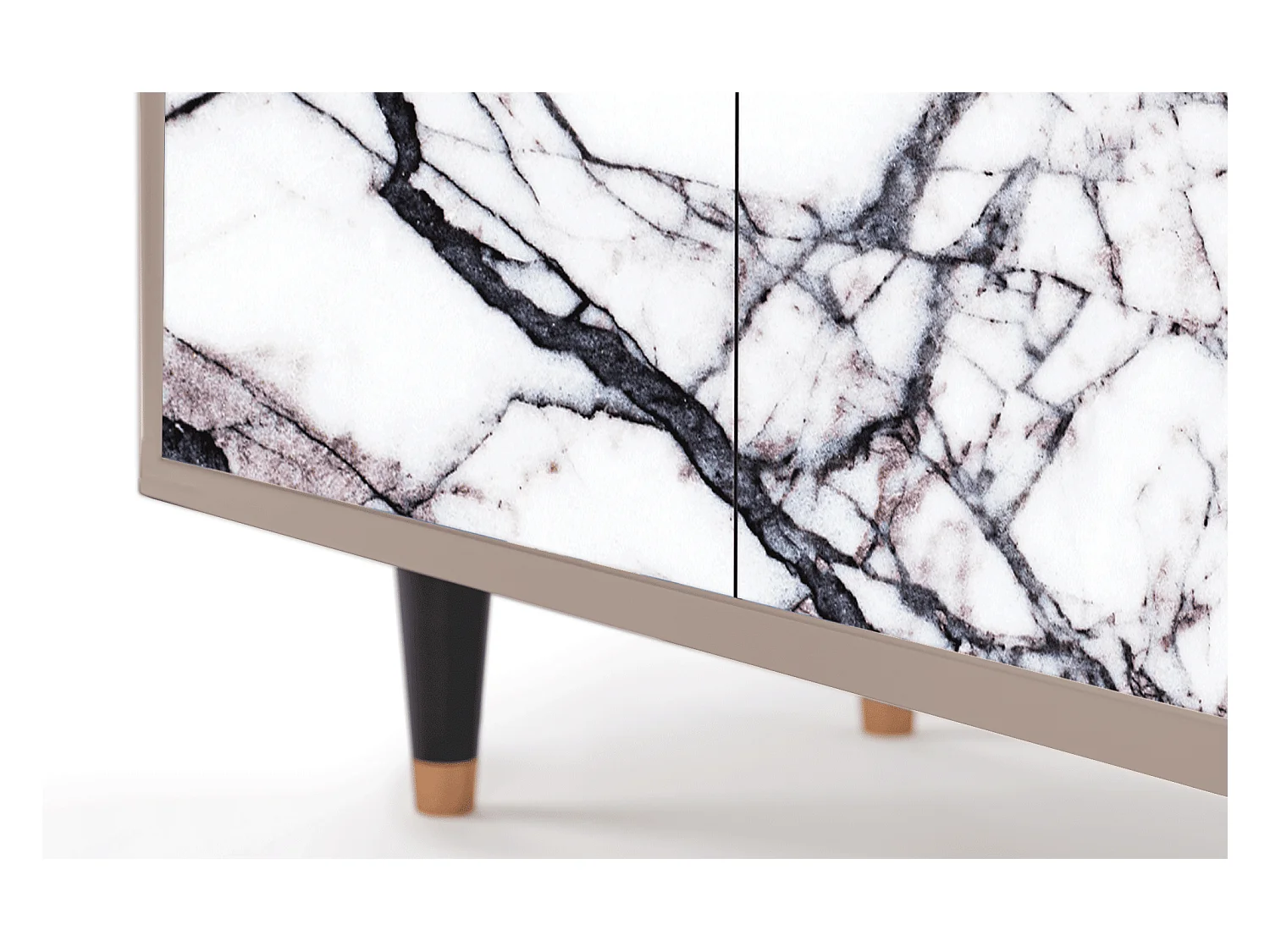 Credenza - 94x96x48 cm - BS3 - Raven Marble, Latte