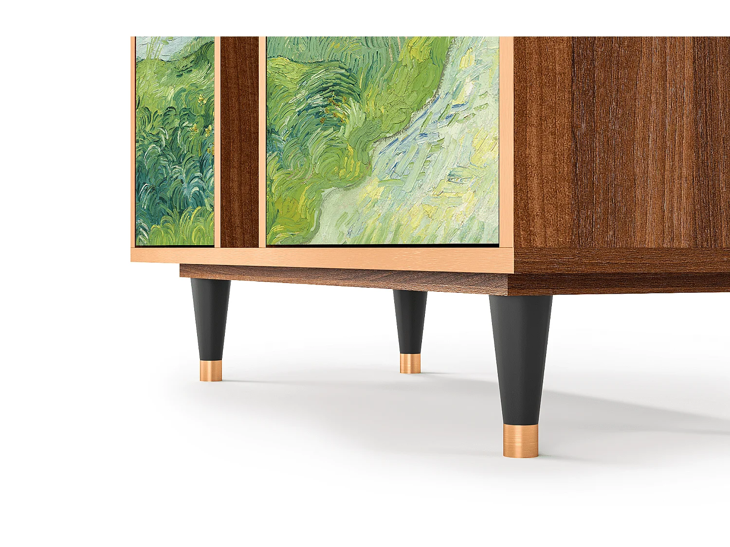 Buffet - 94х96х41 cm - BS5 - Green Wheat Fields, Noyer