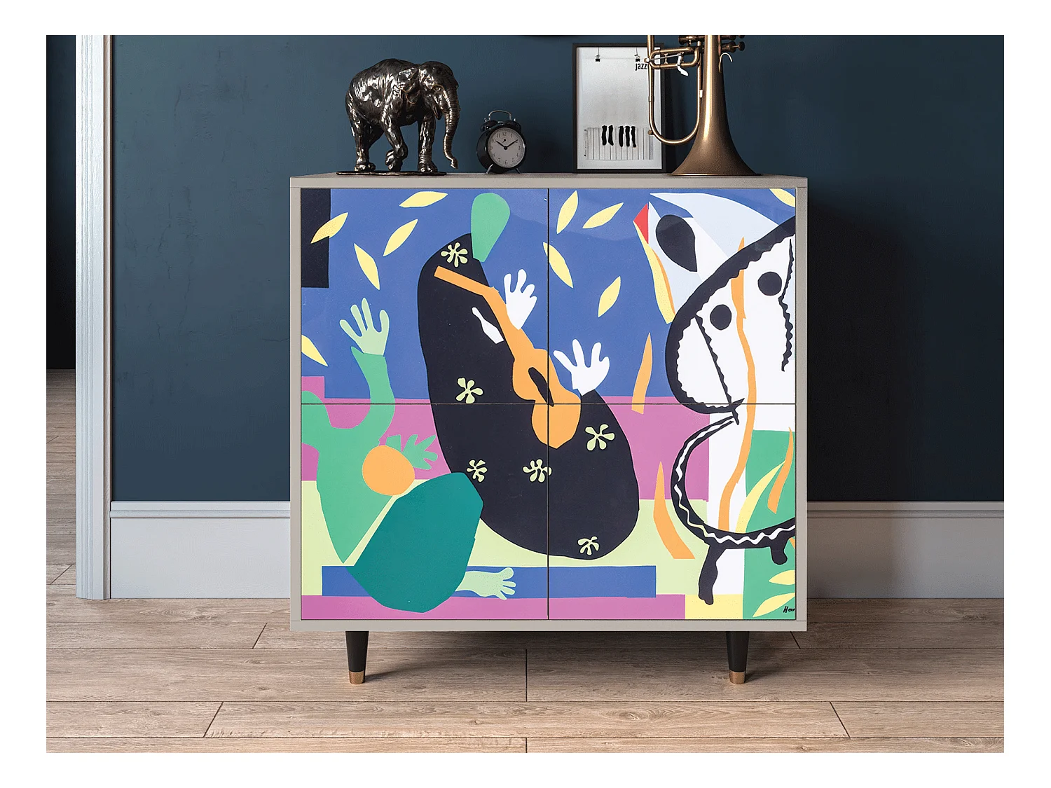 Buffet - 94x96x48 cm - BS3 - La Tristesse du Roi, Sable