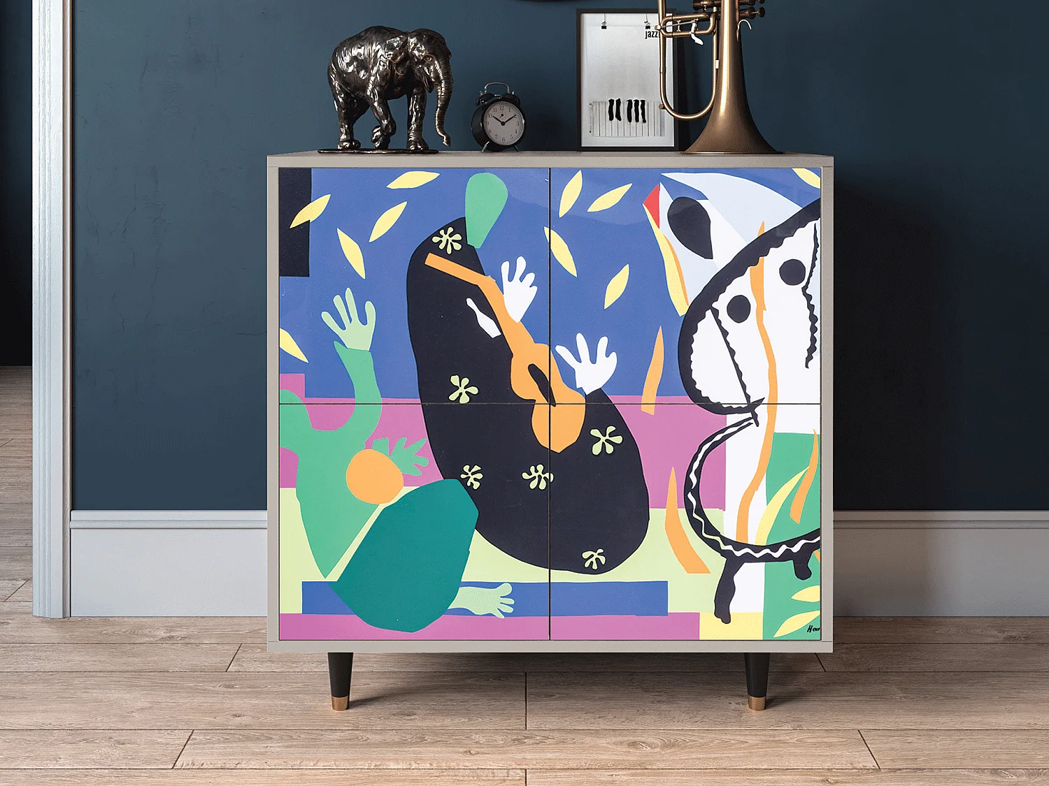 Buffet - 94x96x48 cm - BS3 - La Tristesse du Roi, Sable