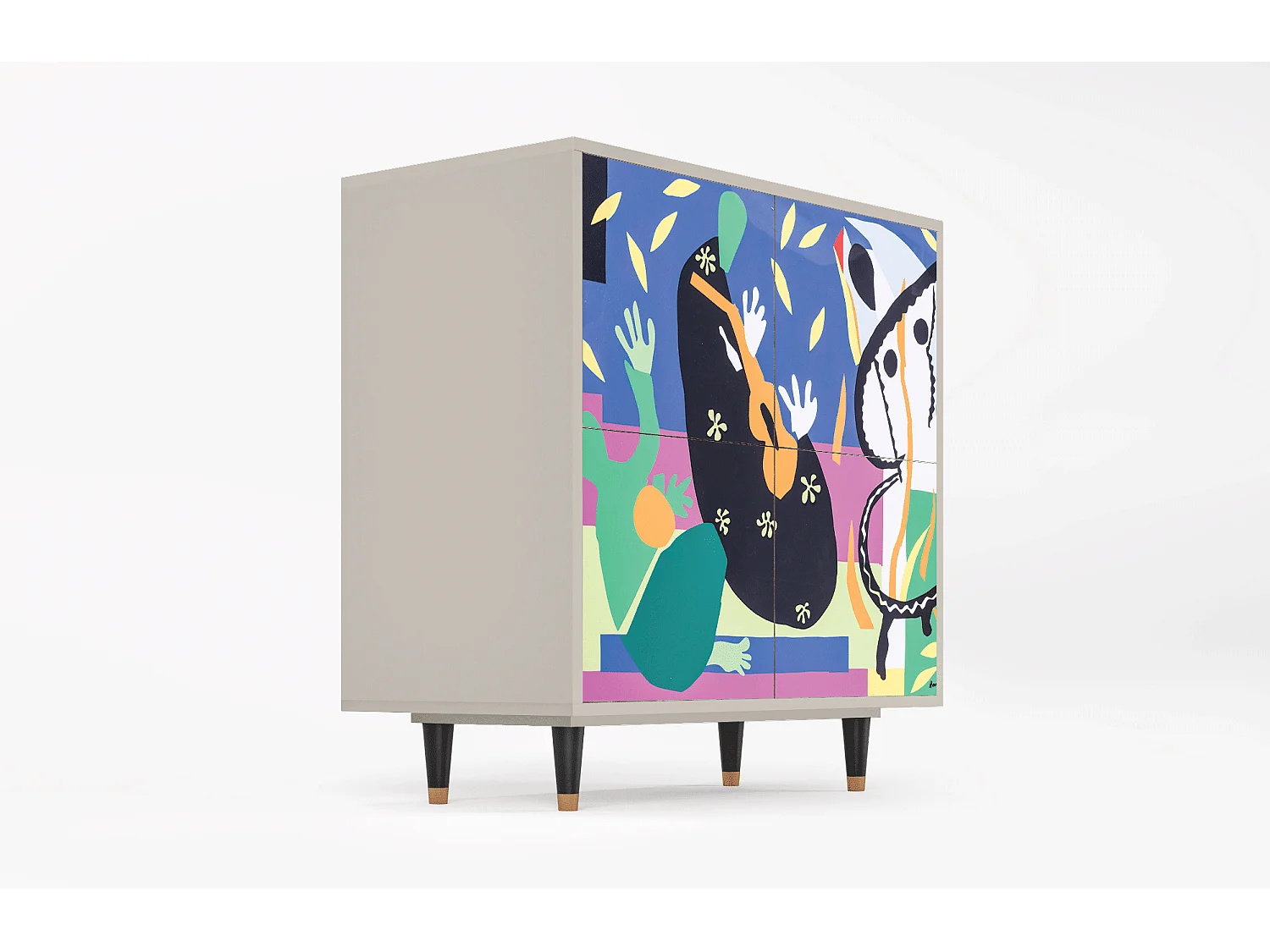 Buffet - 94x96x48 cm - BS3 - La Tristesse du Roi, Sable