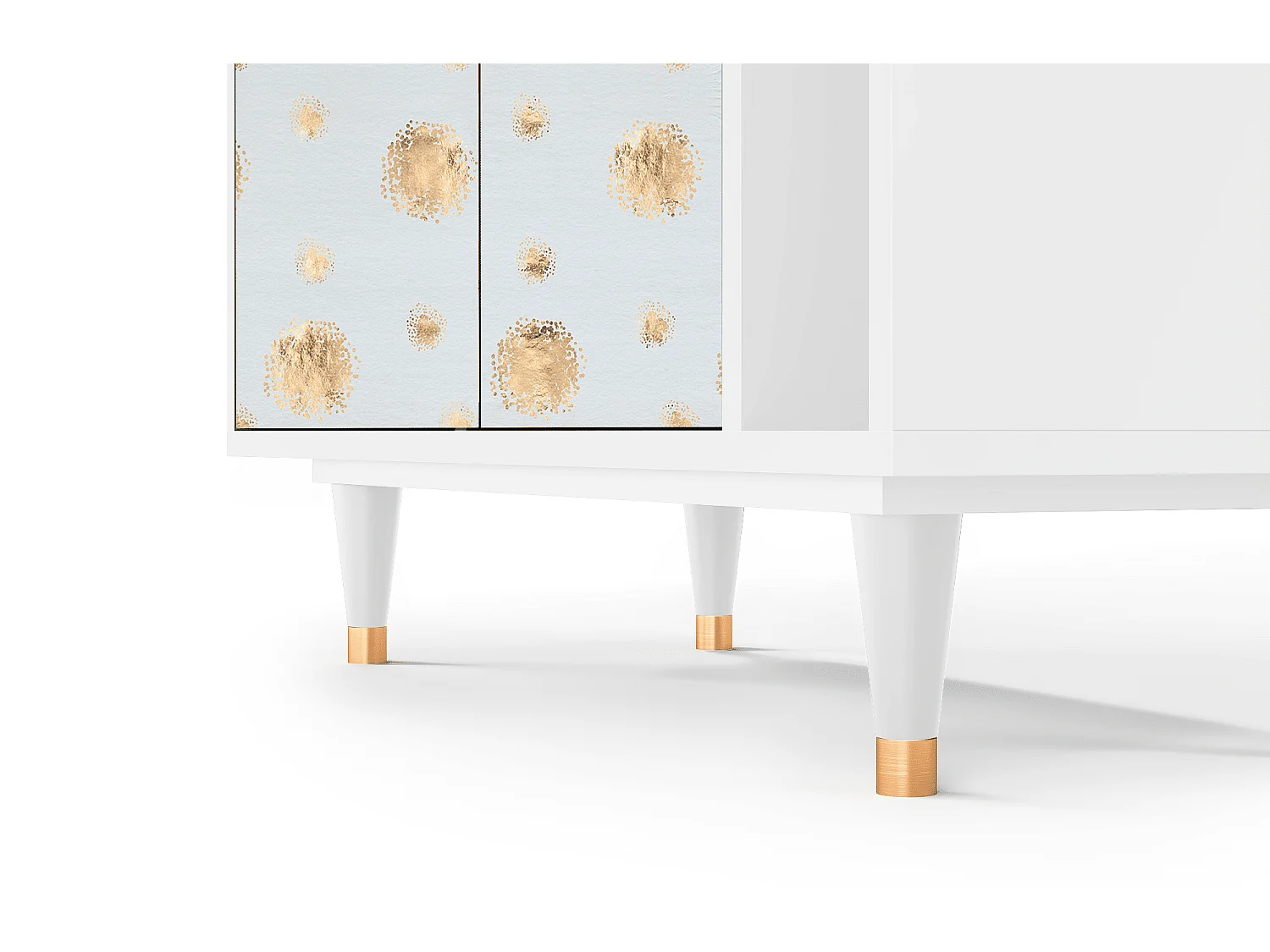 Aparador - 96х110х41 cm - BS6 - Sky Latte, Branco