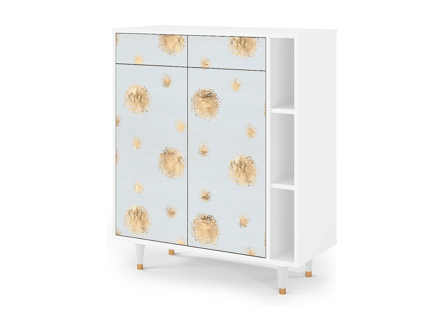Credenza - 96х110х41 cm - BS6 - Sky Latte, Bianco