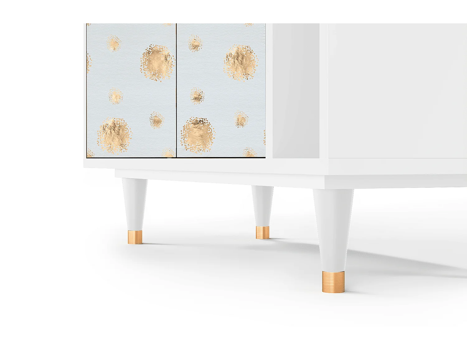 Credenza - 96х110х41 cm - BS6 - Sky Latte, Bianco