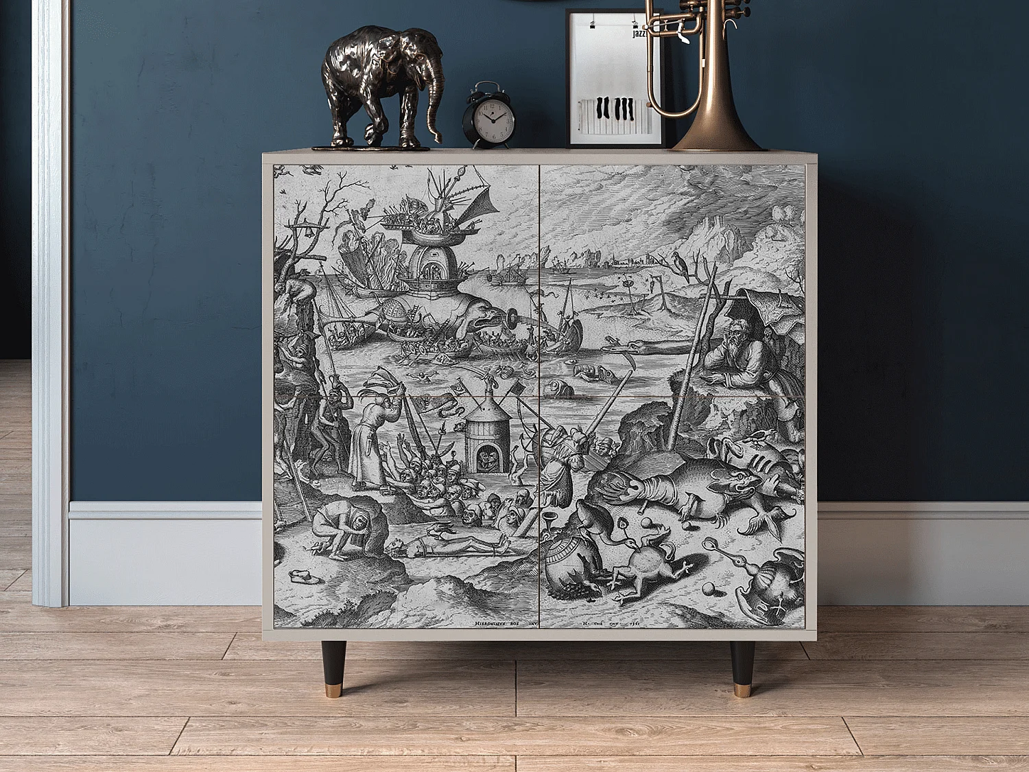 Dressoir - 94x96x48 cm - BS3 - The Temptation, Zand