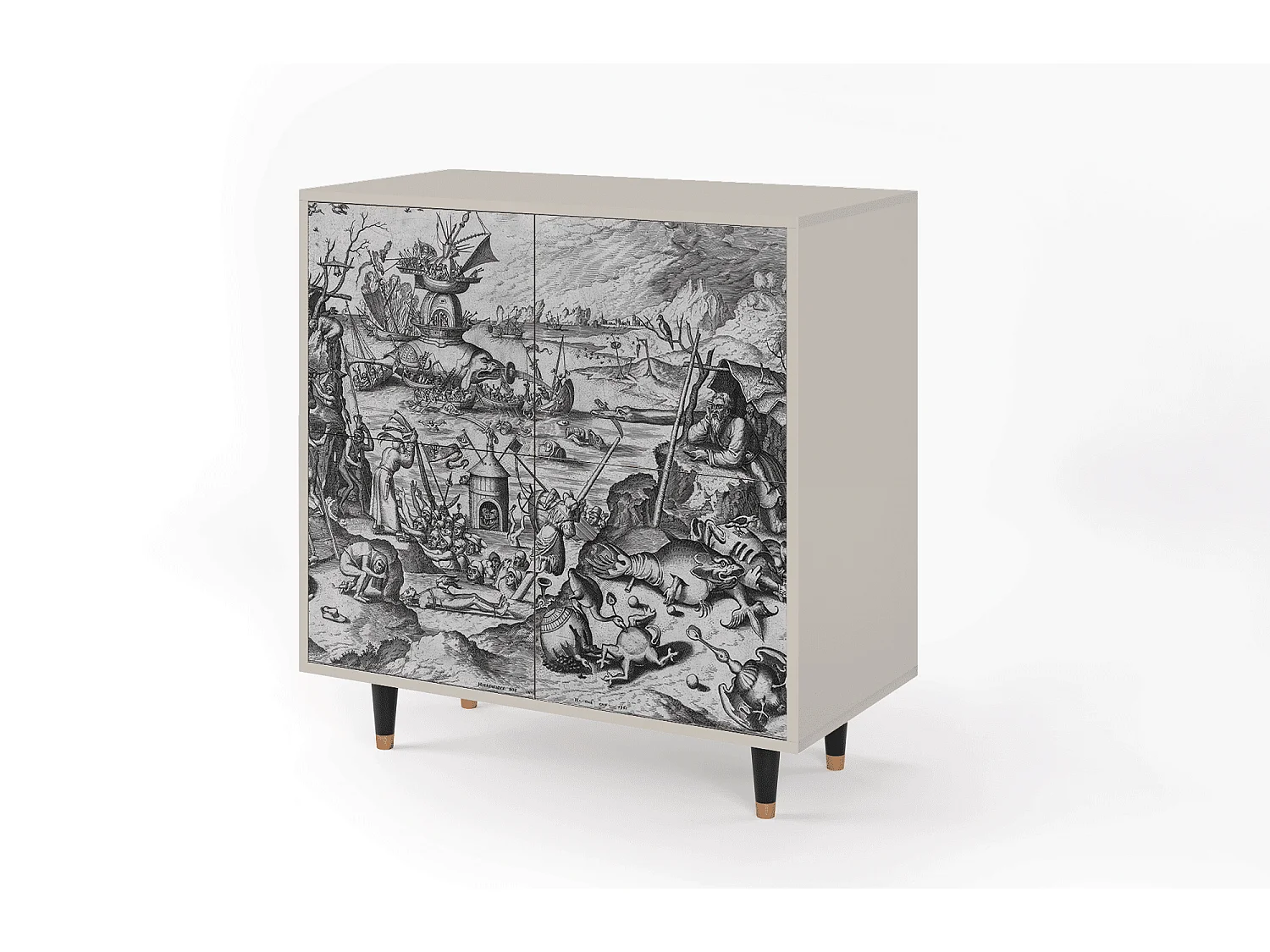 Dressoir - 94x96x48 cm - BS3 - The Temptation, Zand