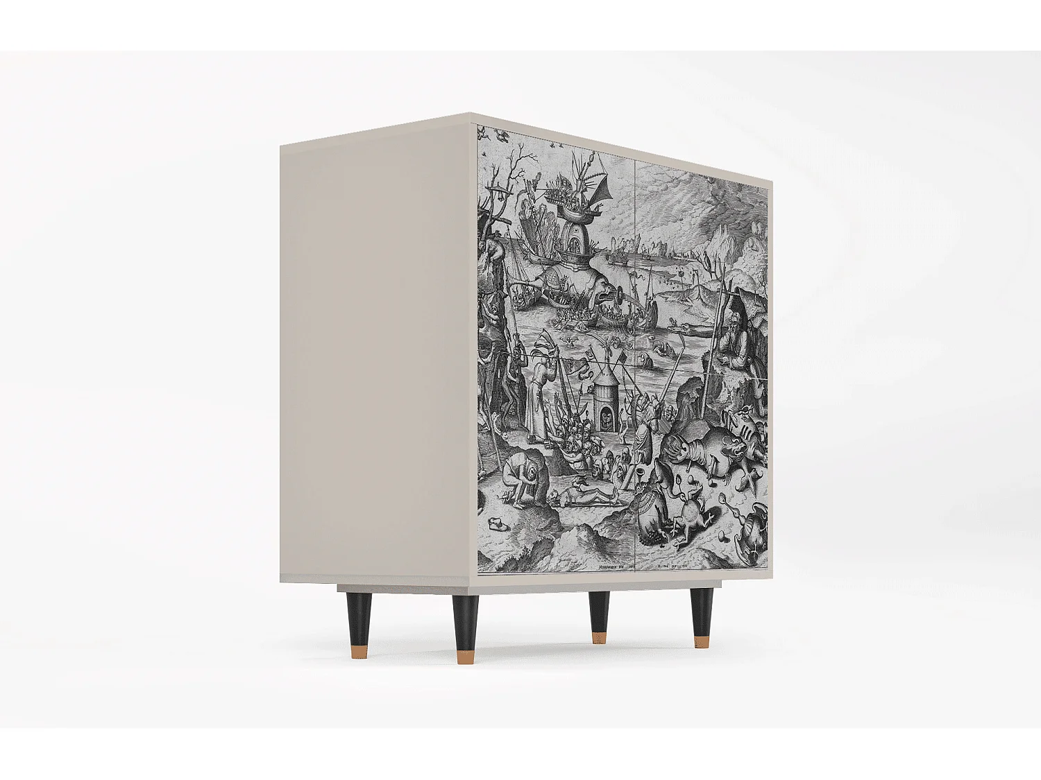 Dressoir - 94x96x48 cm - BS3 - The Temptation, Zand