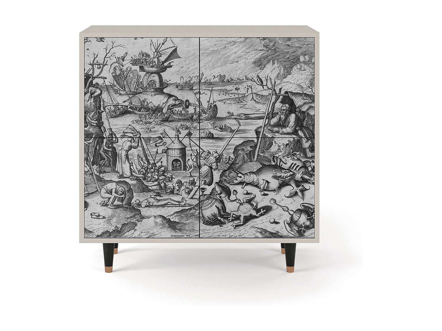 Credenza - 94x96x48 cm - BS3 - The Temptation, Sabbia