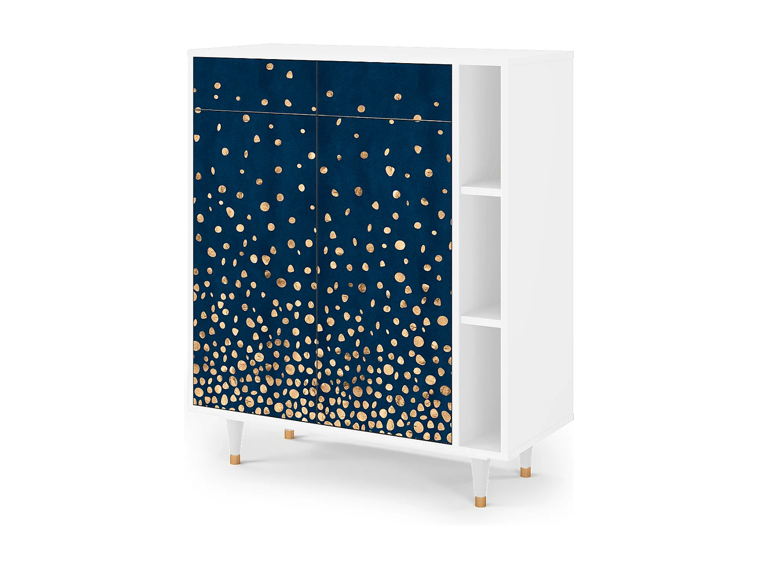 Buffet - 96х110х41 cm - BS6 - Night Skies, Blanc