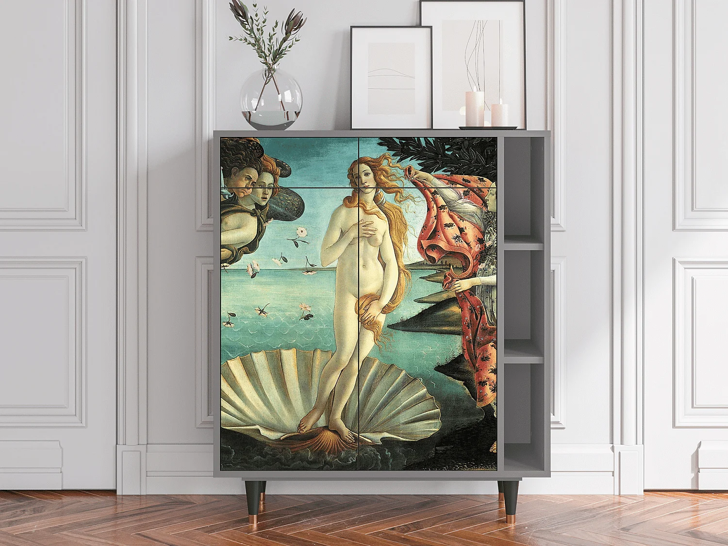 Buffet - 96х110х41 cm - BS6 - The Birth of Venus, Gris