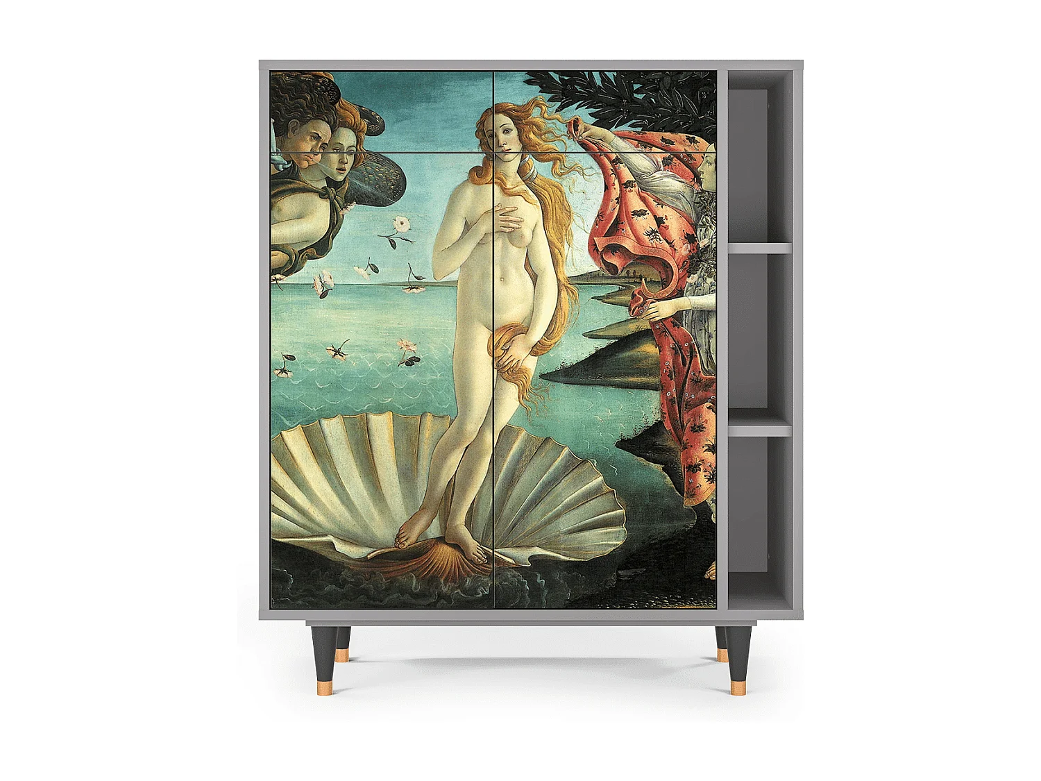 Buffet - 96х110х41 cm - BS6 - The Birth of Venus, Gris