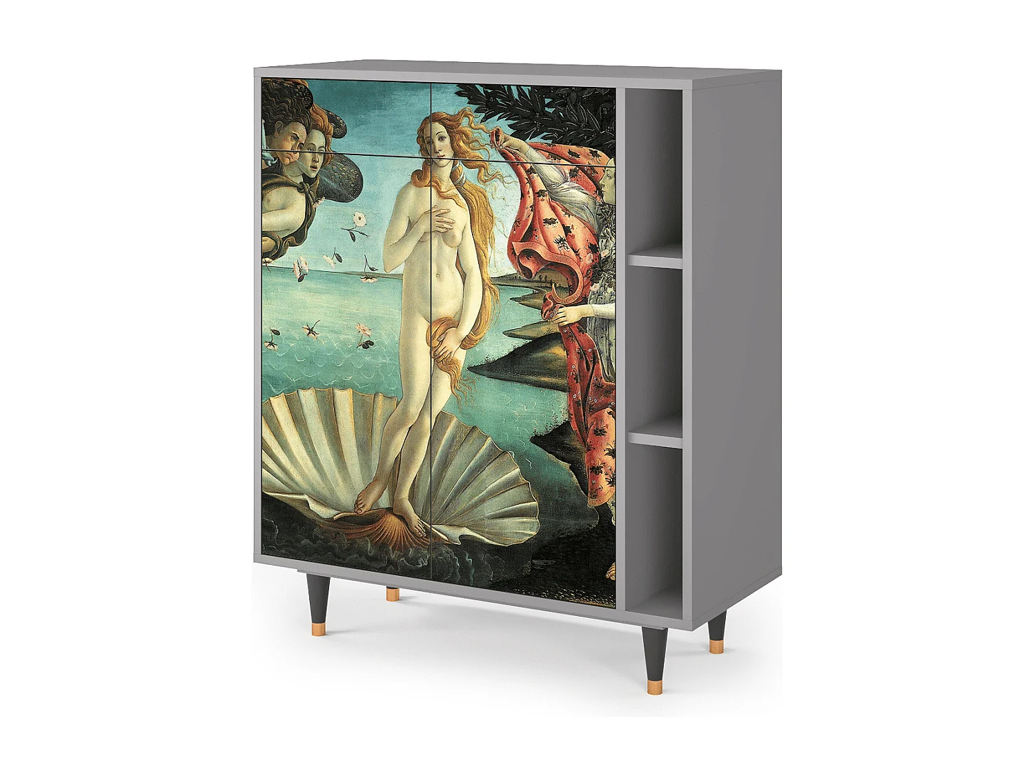 Buffet - 96х110х41 cm - BS6 - The Birth of Venus, Gris