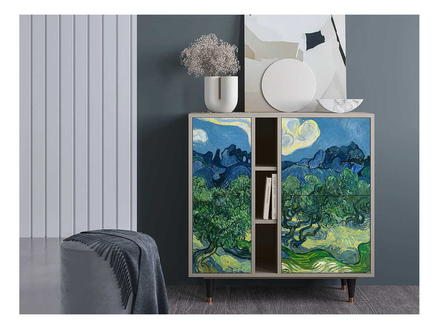 Credenza - 94х96х41 cm - BS5 - The Oil Trees, Sabbia