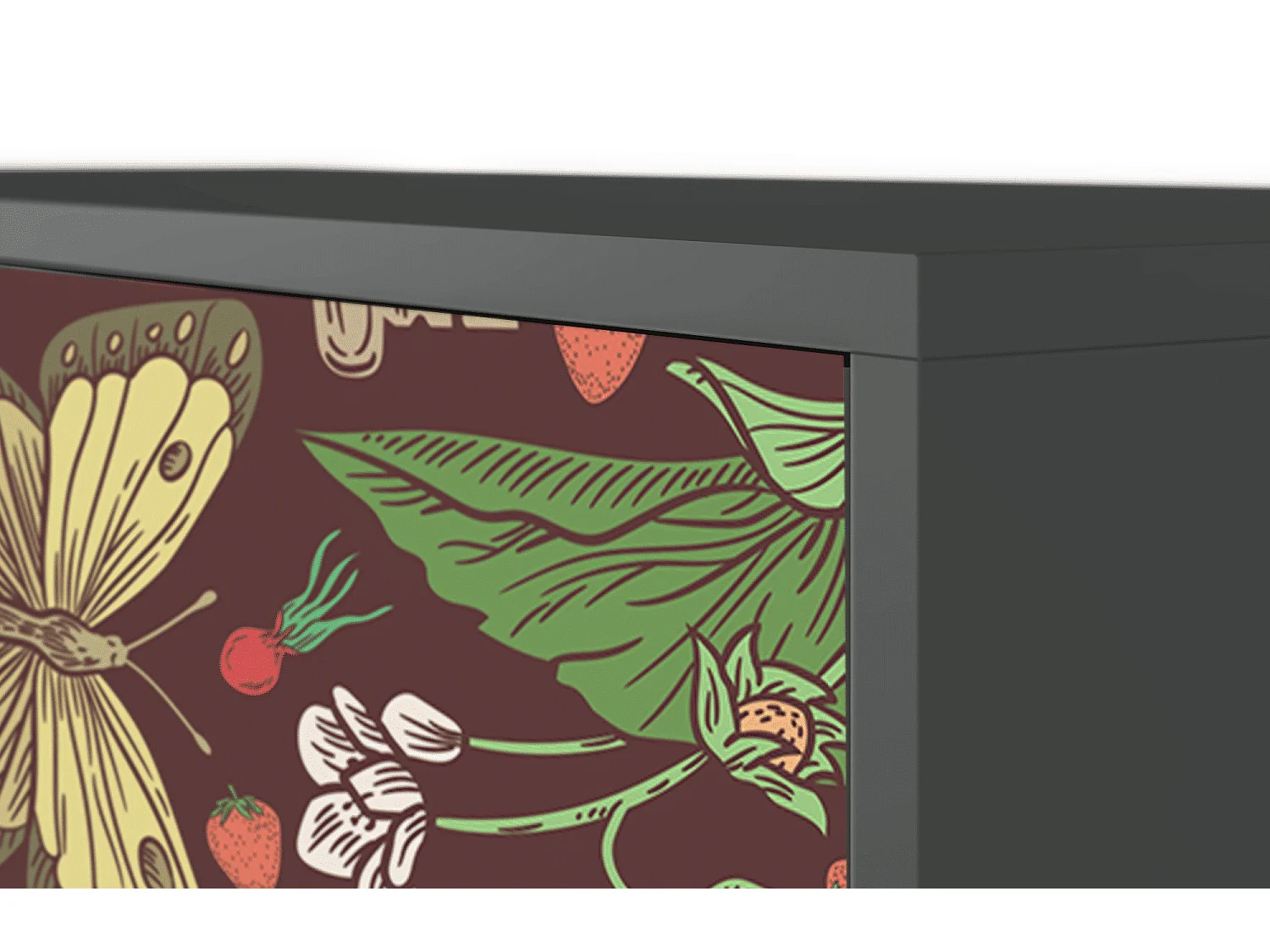 Buffet - 115х84х41 cm - S3 - Alice in Wonderland, Anthracite