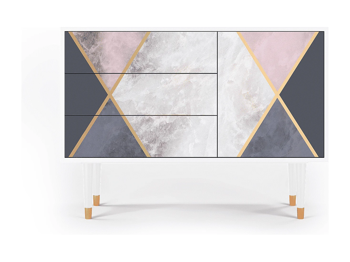 Buffet - 115х84х41 cm - S3 - Ideal Harmony, Blanc