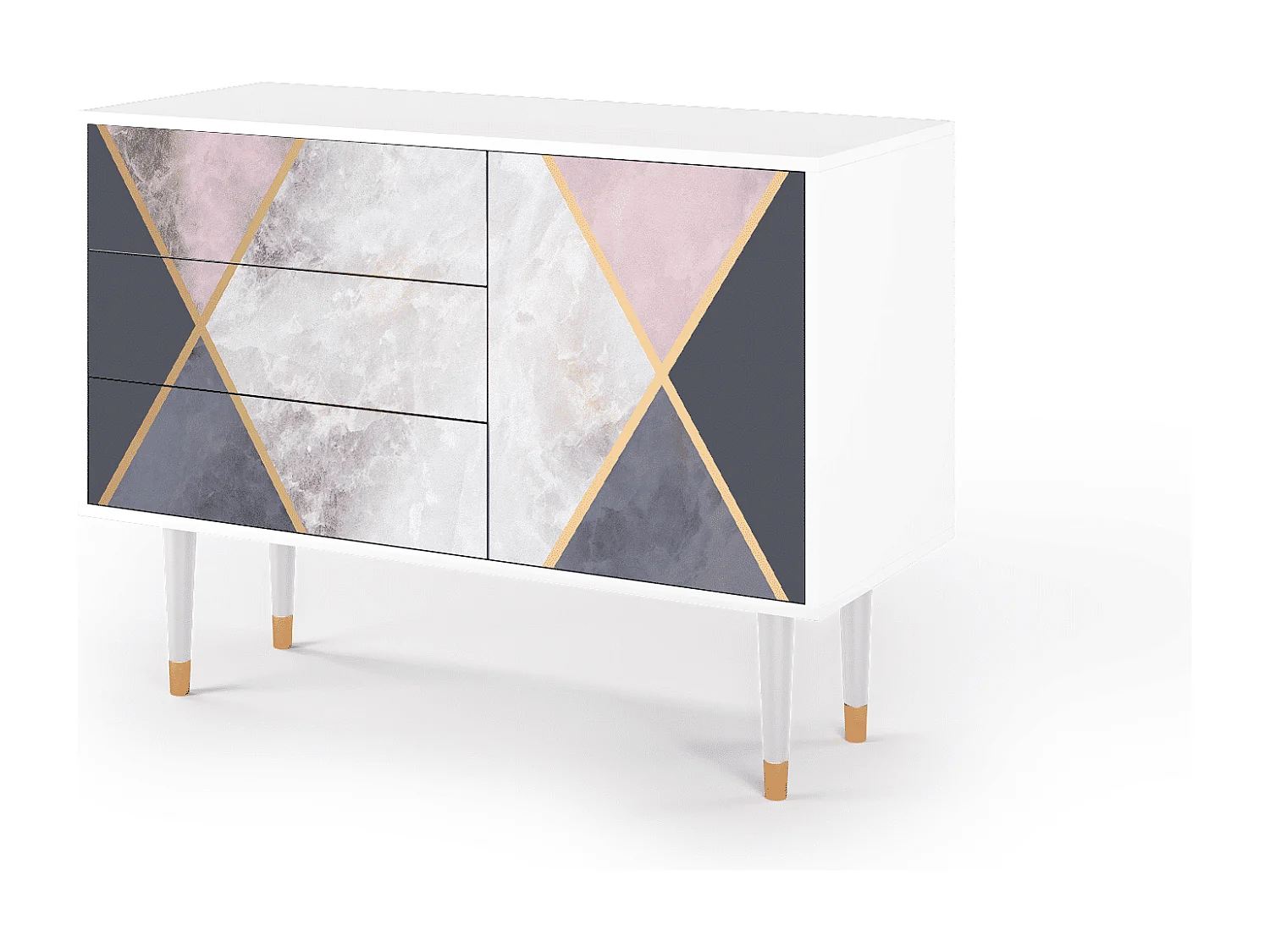 Buffet - 115х84х41 cm - S3 - Ideal Harmony, Blanc