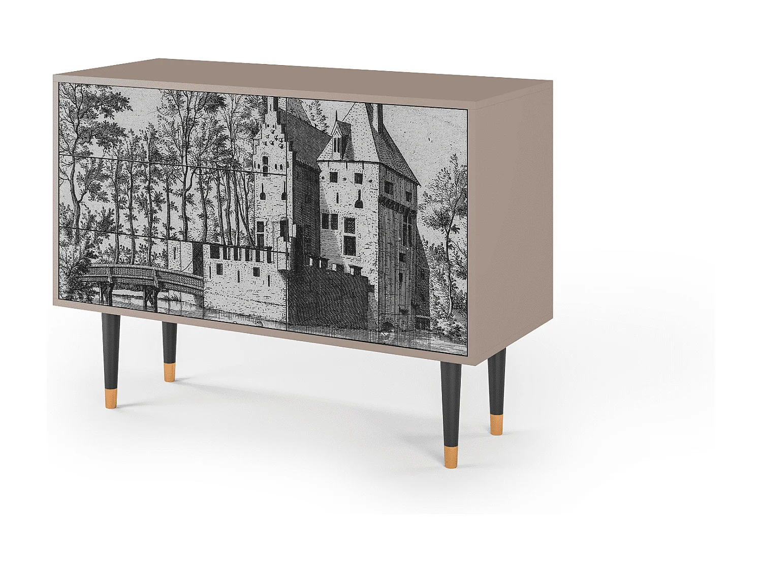 Buffet - 115х84х41 cm - S3 - Castle by Breugel, Latte