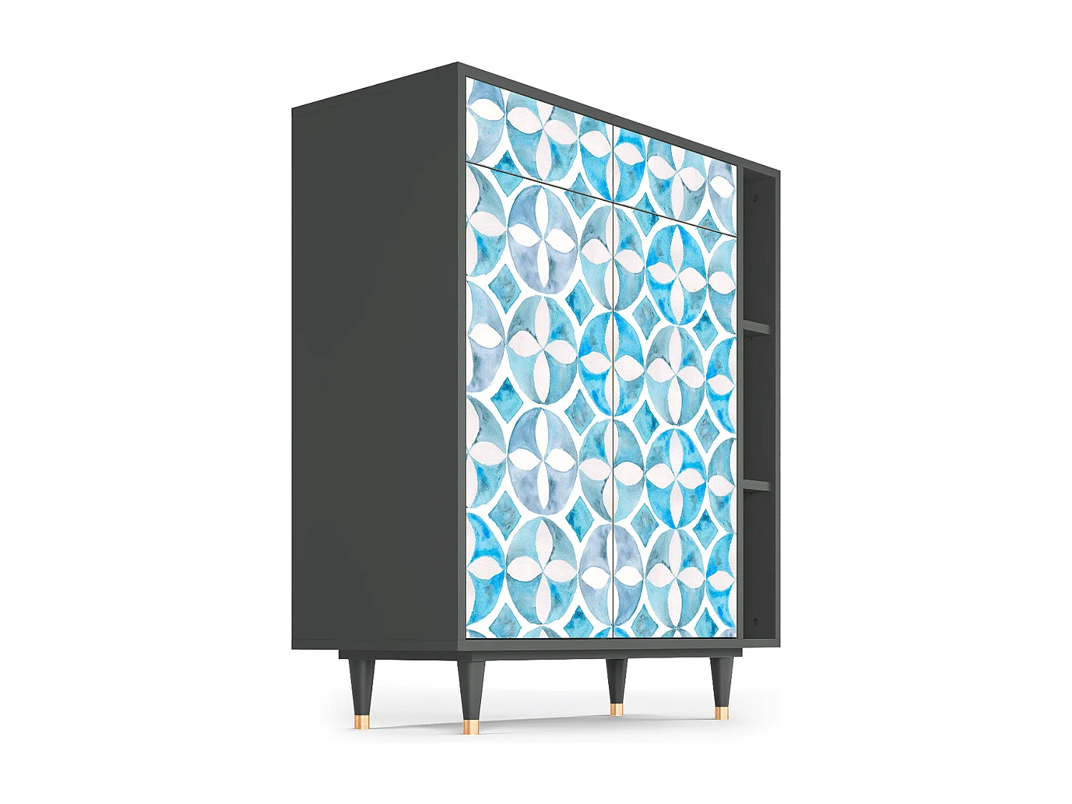 Credenza - 96х110х41 cm - BS6 - Porto Mood, Antracite