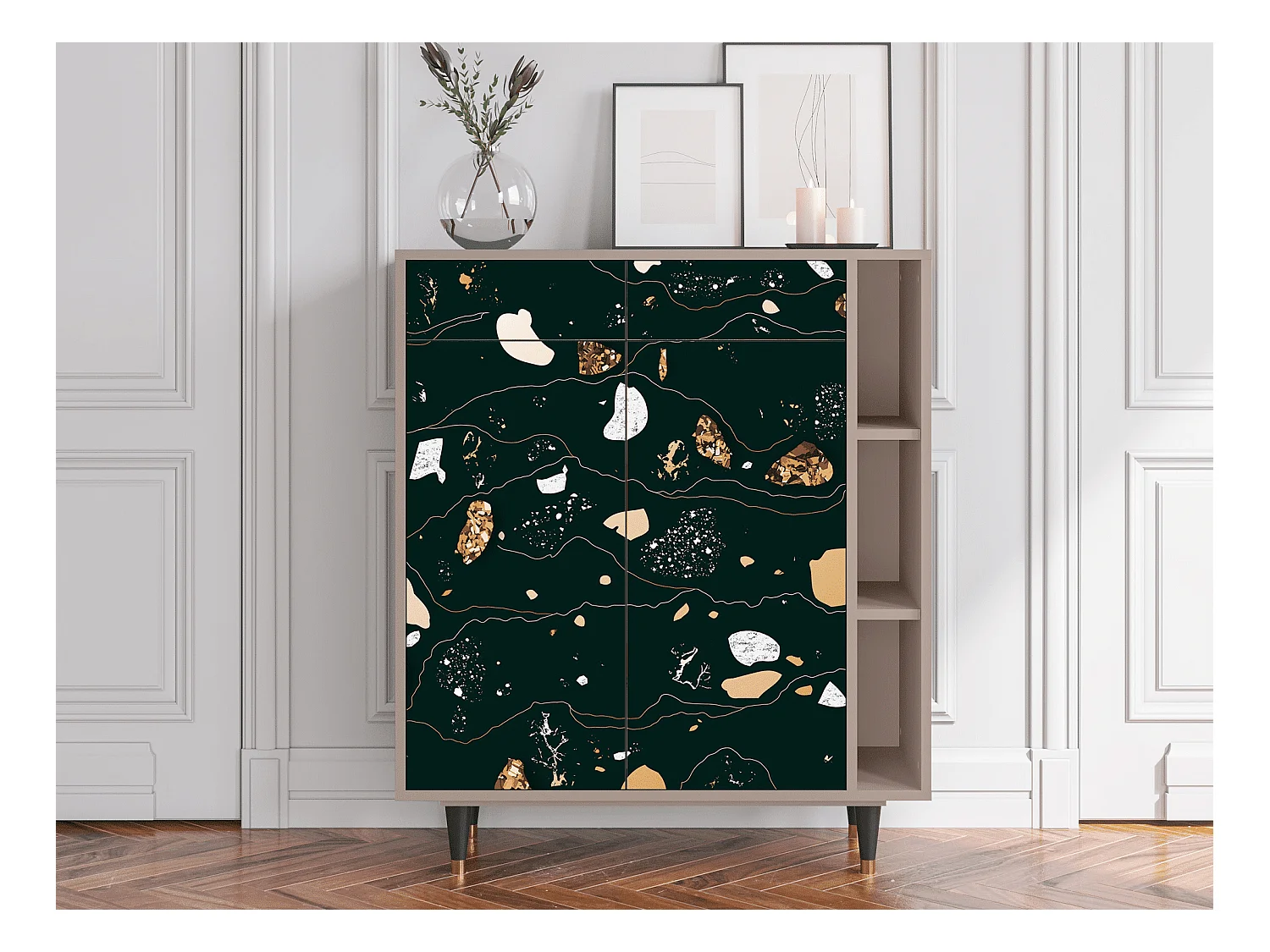 Buffet - 96х110х41 cm - BS6 - Space Rocks, Latte