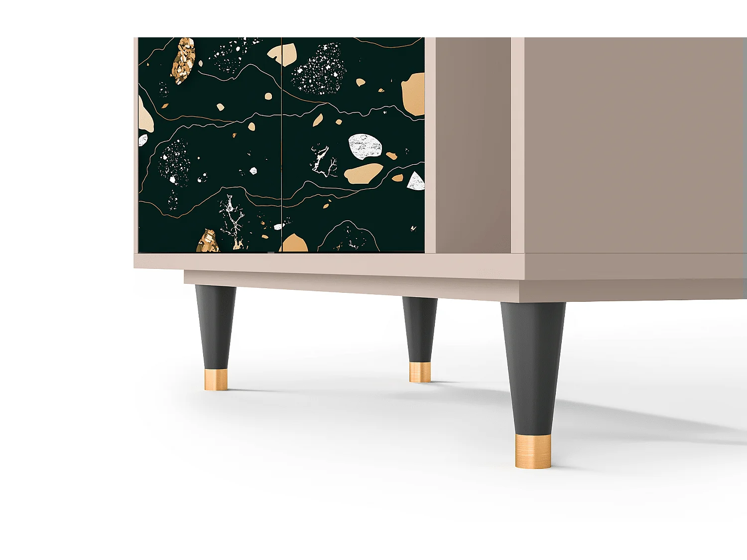 Aparador - 96х110х41 cm - BS6 - Space Rocks, Latte