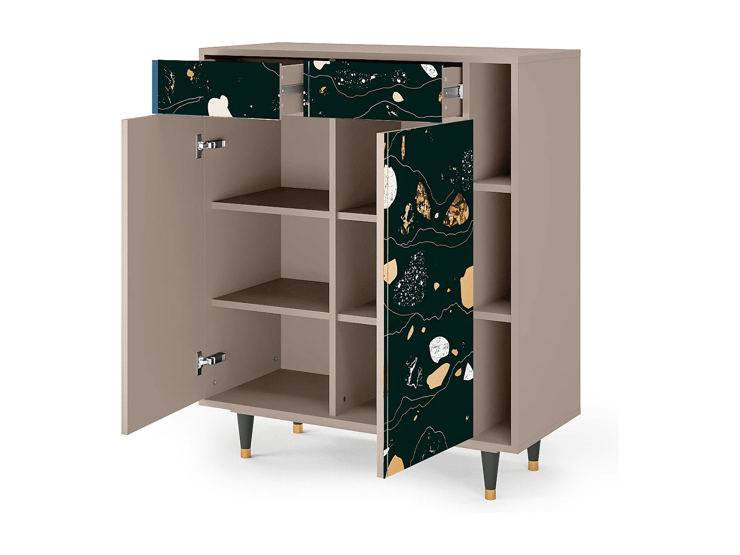 Buffet - 96х110х41 cm - BS6 - Space Rocks, Latte