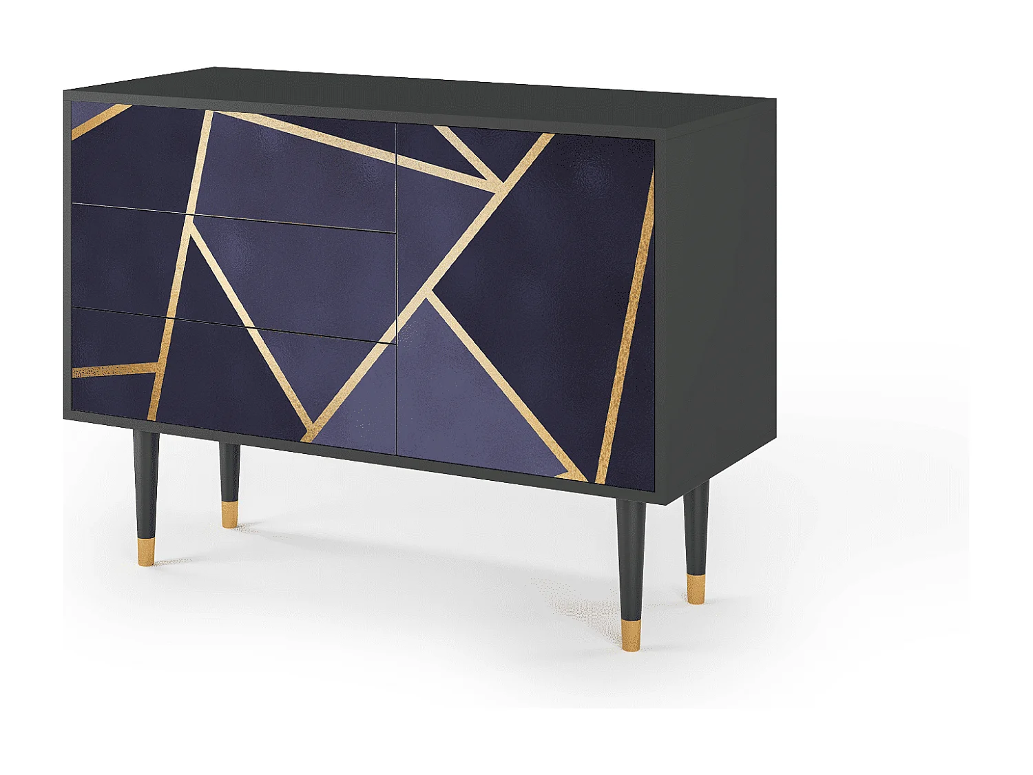 Buffet - 115х84х41 cm - S3 - The Amethyst, Anthracite