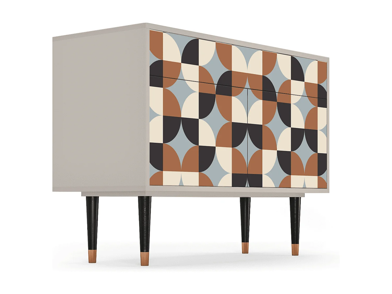 Sideboard - 115x85x48 cm - BS4 - Brown Sensation, Sand