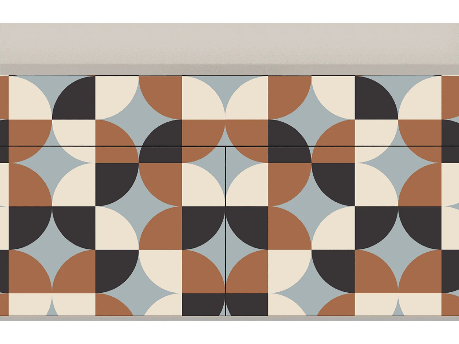 Buffet - 115x85x48 cm - BS4 - Brown Sensation, Sable