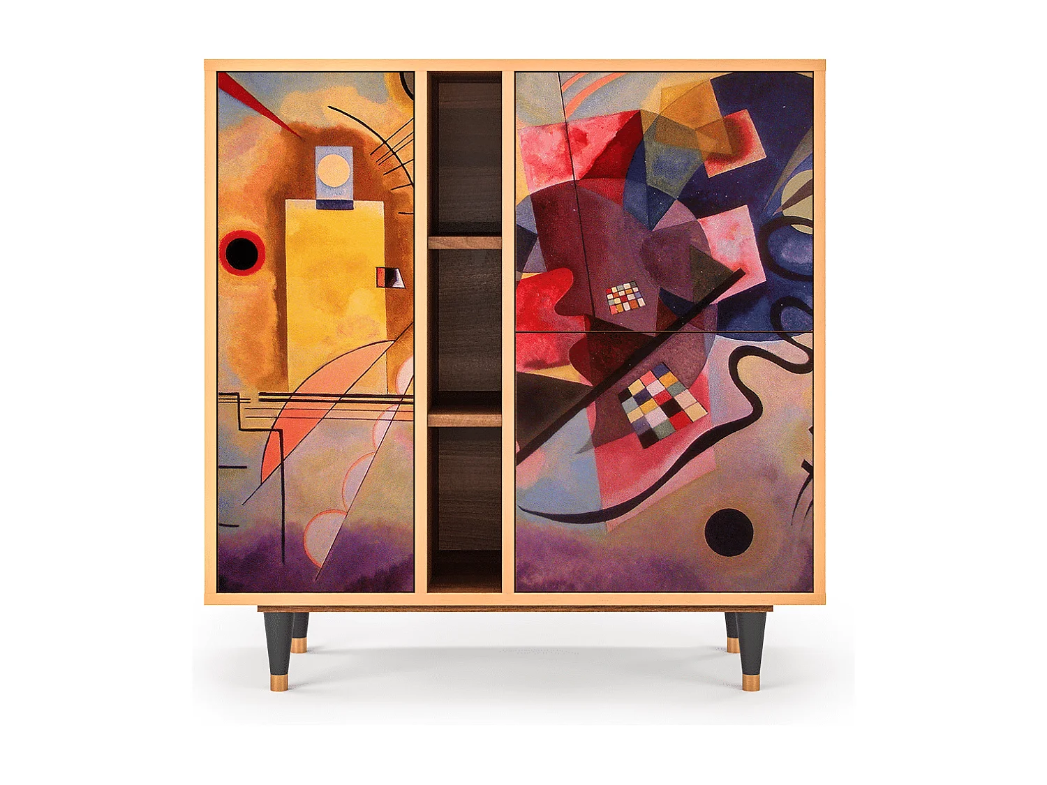 Aparador - 94х96х41 cm - BS5 - Modern Art, Nogal