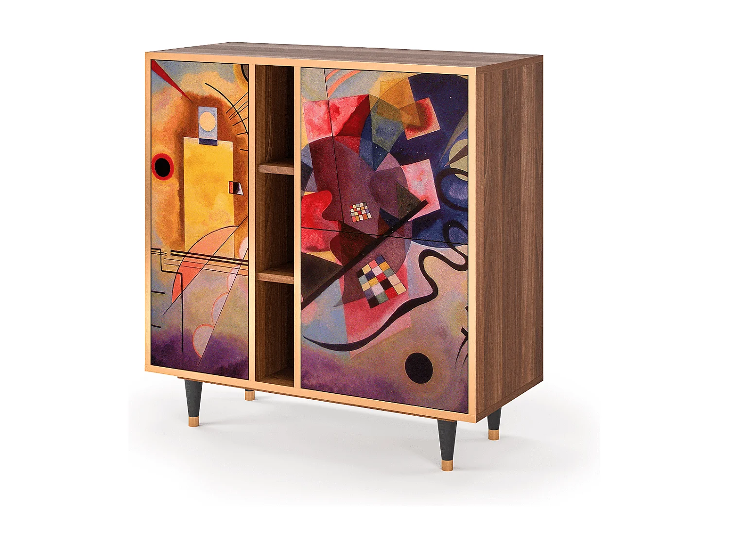 Aparador - 94х96х41 cm - BS5 - Modern Art, Nogal