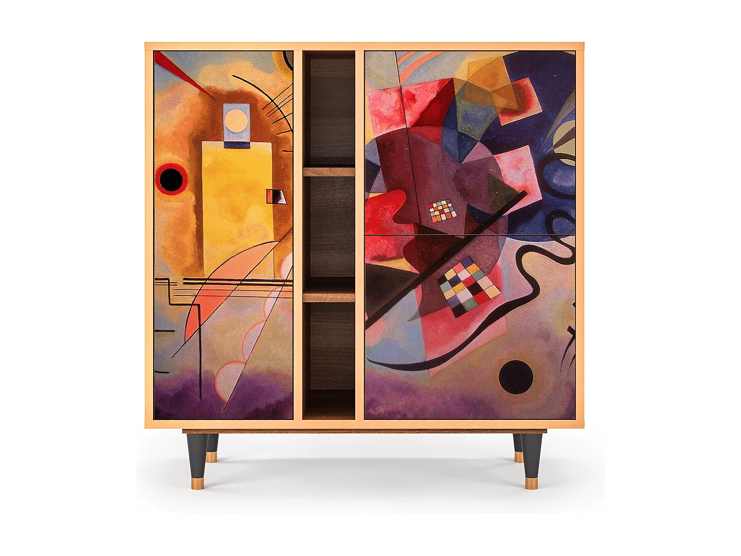 Aparador - 94х96х41 cm - BS5 - Modern Art, Nogal