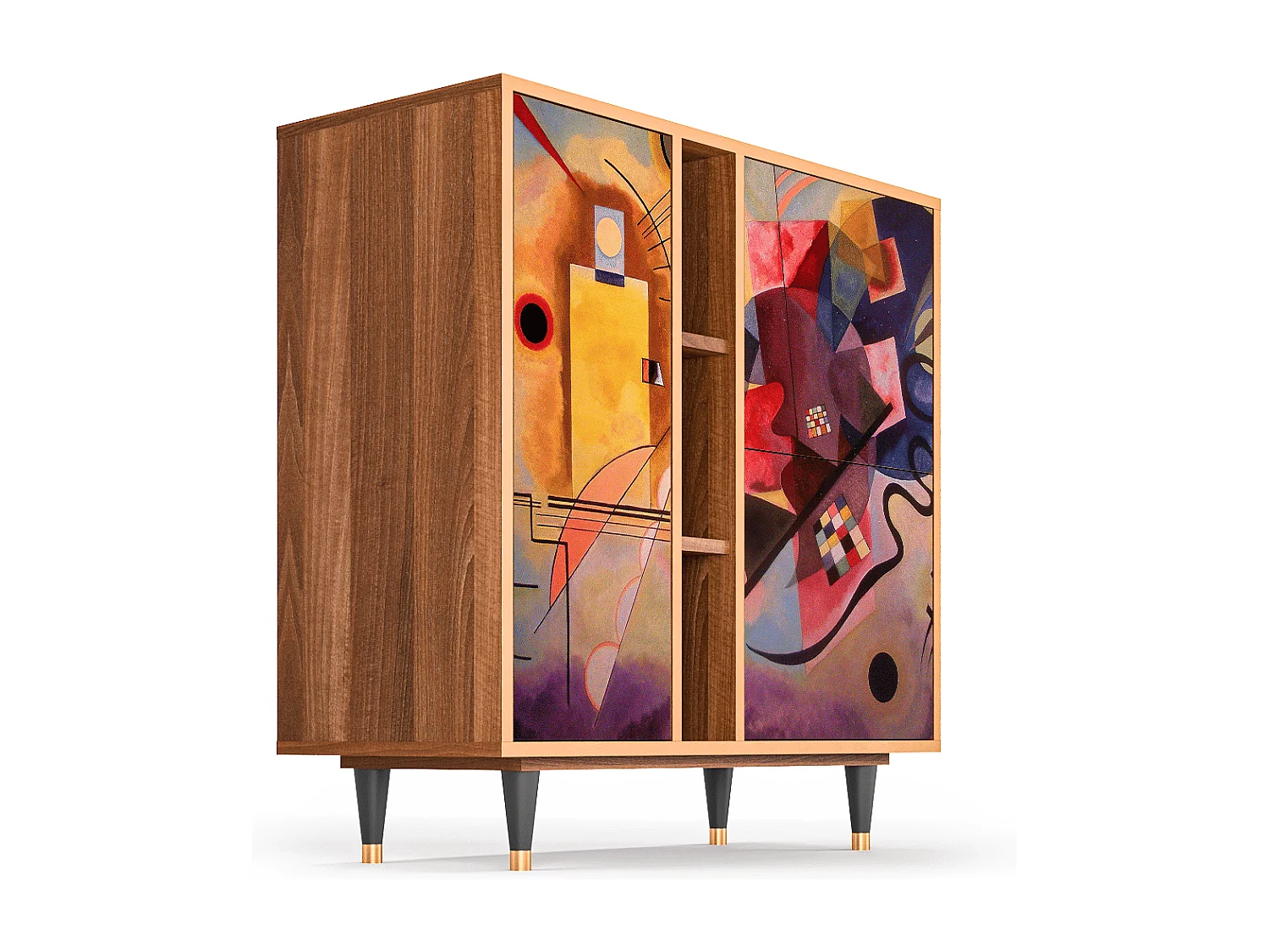 Aparador - 94х96х41 cm - BS5 - Modern Art, Nogal