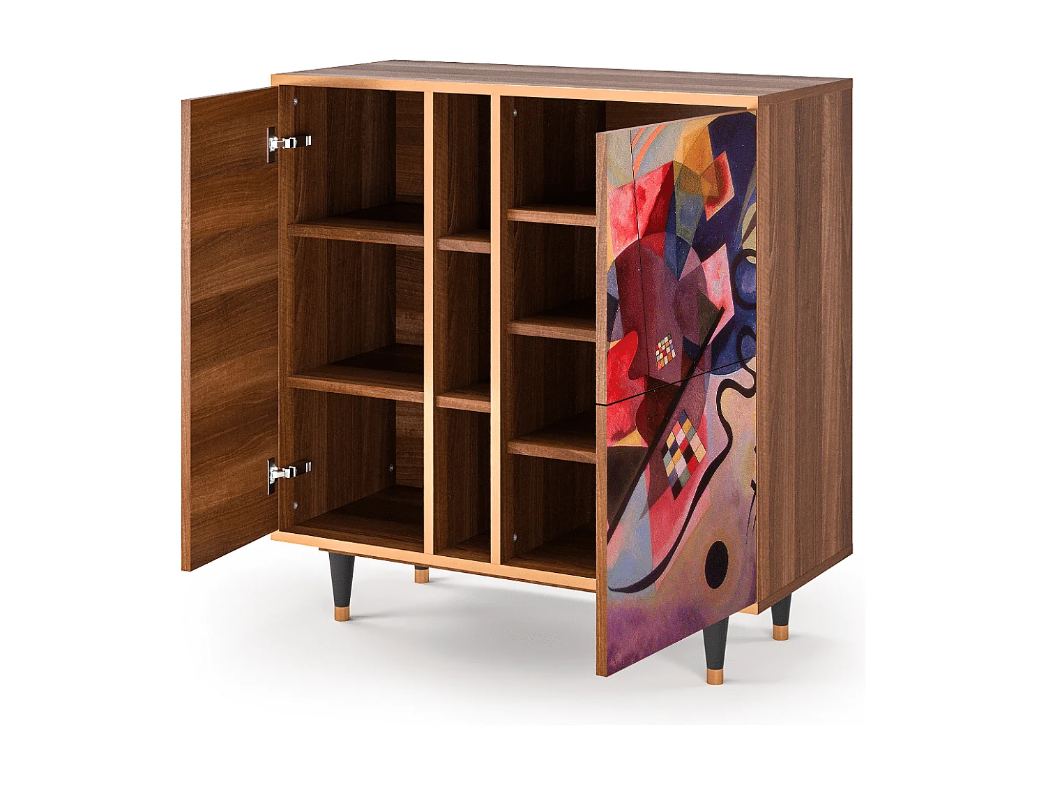 Aparador - 94х96х41 cm - BS5 - Modern Art, Nogal