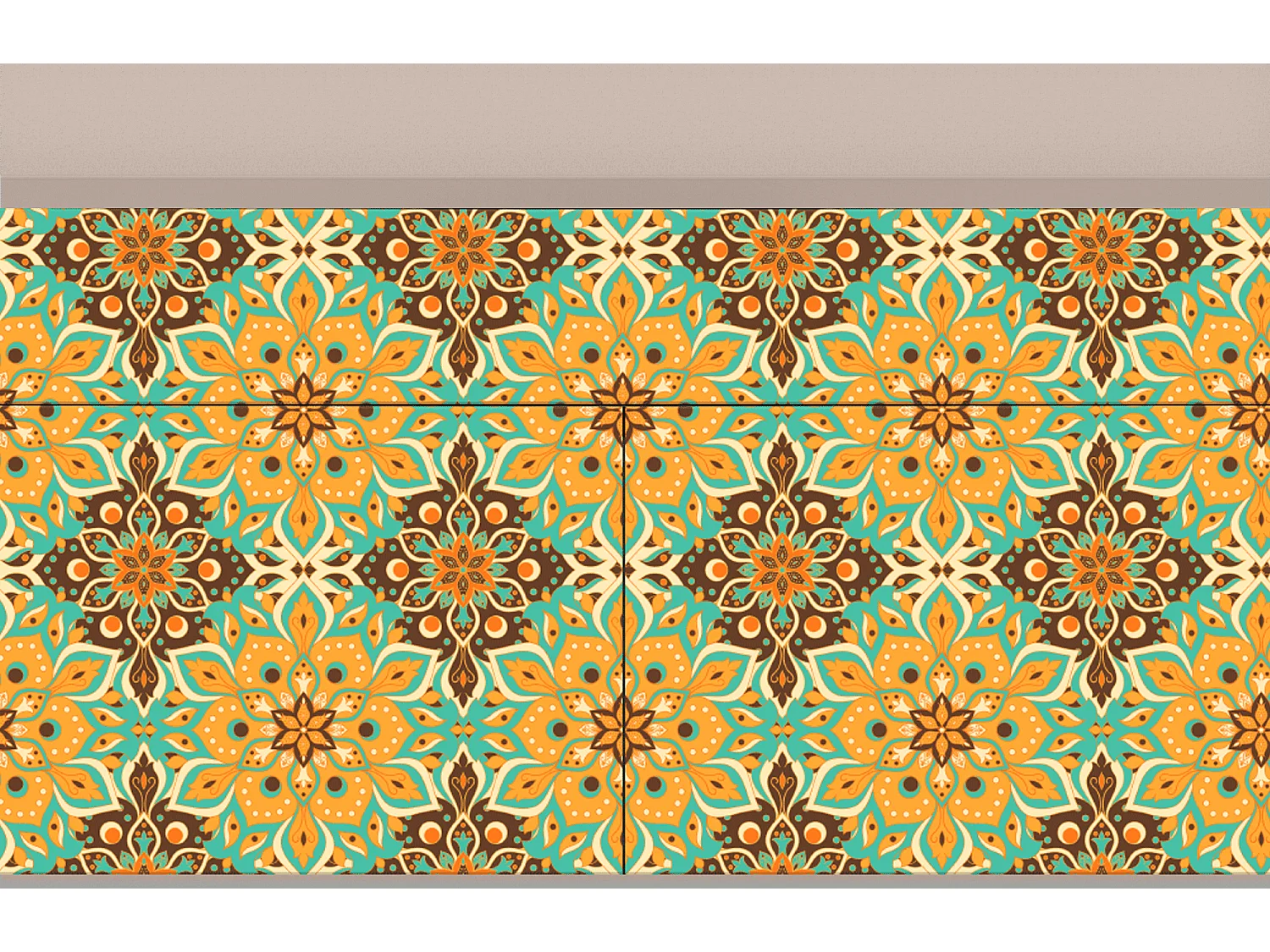 Buffet - 115x85x48 cm - BS4 - Indian Spices, Latte