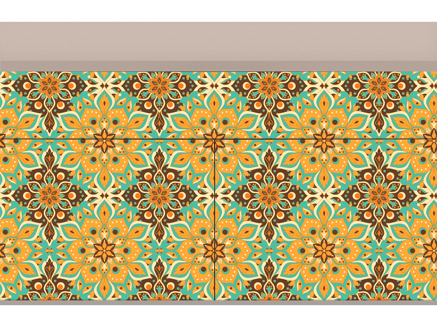 Buffet - 115x85x48 cm - BS4 - Indian Spices, Latte